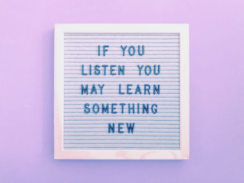 Speak Gently, Listen Deeply, Learn Together